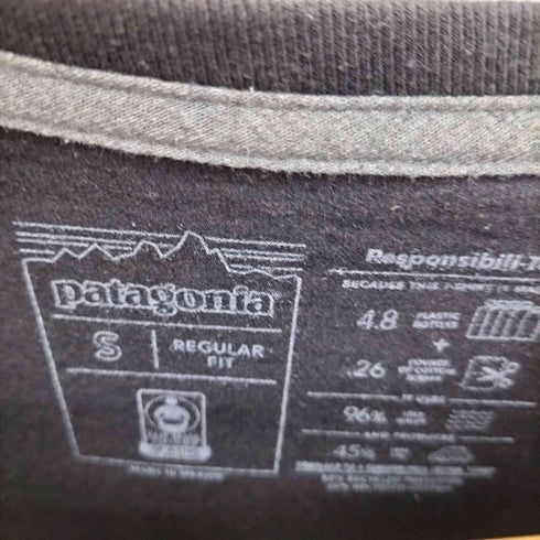 パタゴニア patagonia 20AW P-6ロゴ・レスポンシビリティー L/S プリント クルーネックTシャツ メンズ import:S