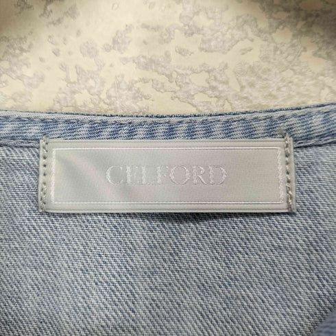 セルフォード CELFORD マーメイドデニムワンピース レディース 36