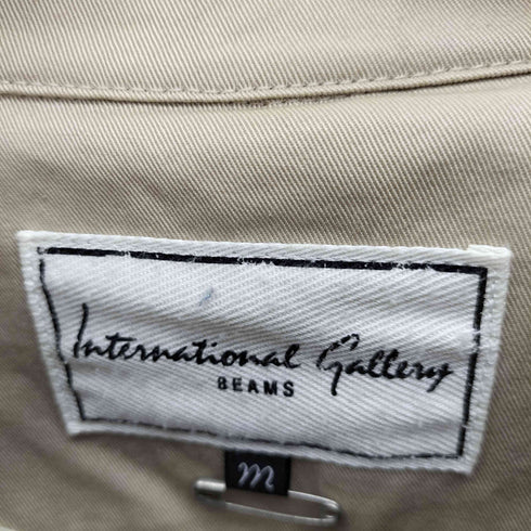 インターナショナルギャラリービームス International Gallery BEAMS ドロップショルダー バルカマーンコート ステンカラーコート メンズ JPN:M