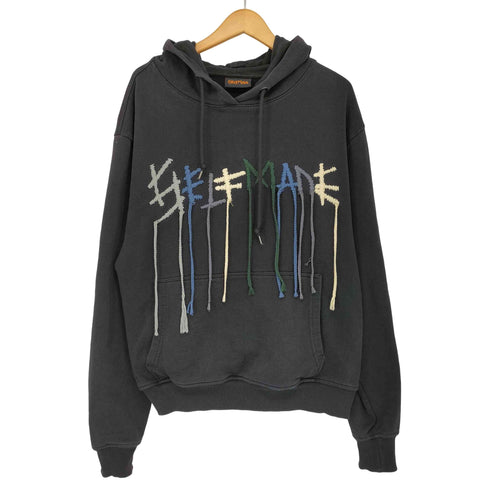 セルフメイド SELFMADE BY GIANFRANCO VILLEGAS LOGO HOODIE WITH PENDING YARN メンズ