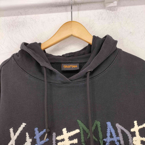セルフメイド SELFMADE BY GIANFRANCO VILLEGAS LOGO HOODIE WITH PENDING YARN メンズ