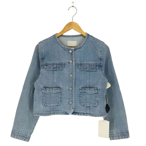 セルフォード CELFORD ノーカラーデニムジャケット レディース 36