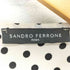 sandoro ferrone ドットプリーツワンピース イタリア製 レディース EUR:46