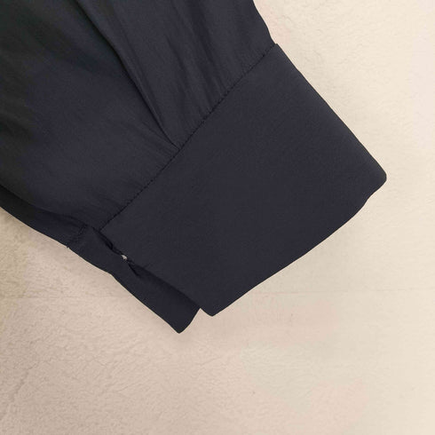 ミースロエ MIESROHE オフショルダーサテンドレスシャツ elegance レディース F