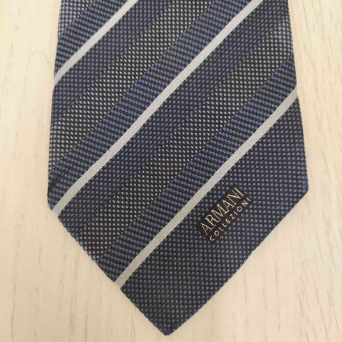 アルマーニコレツィオーニ ARMANI COLLEZIONI レジメンタル ネクタイ メンズ
