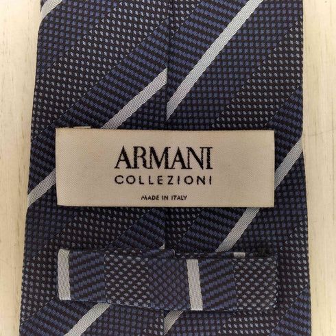 アルマーニコレツィオーニ ARMANI COLLEZIONI レジメンタル ネクタイ メンズ