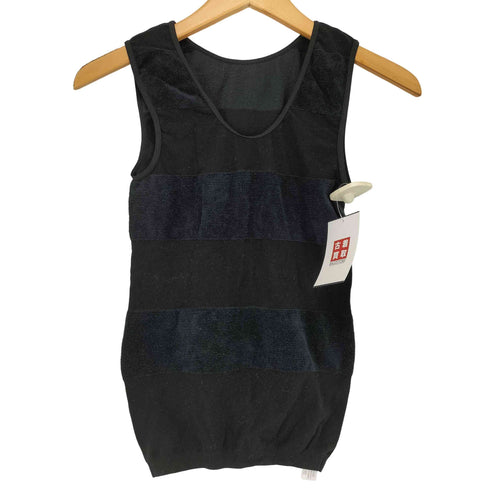 プリーツプリーズイッセイミヤケ PLEATS PLEASE ISSEY MIYAKE パイルボーダーストレッチカットソー レディース JPN:2