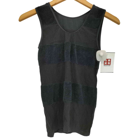 プリーツプリーズイッセイミヤケ PLEATS PLEASE ISSEY MIYAKE パイルボーダーストレッチカットソー レディース JPN:2