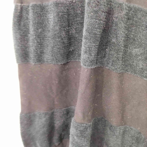 プリーツプリーズイッセイミヤケ PLEATS PLEASE ISSEY MIYAKE パイルボーダーストレッチカットソー レディース JPN:2