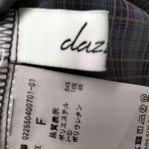 ダズリン dazzlin 25AW 2WAYボウタイペプラムブラウス レディース FREE