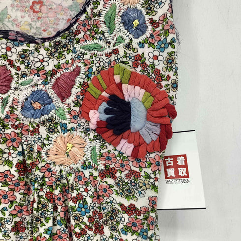 derhy フラワー刺繍 レーヨンカットソー レディース import:M