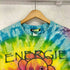 ENERGIE GANG キャラクタープリント 後染め タイダイ クルーネック Tシャツ メンズ JPN:XL