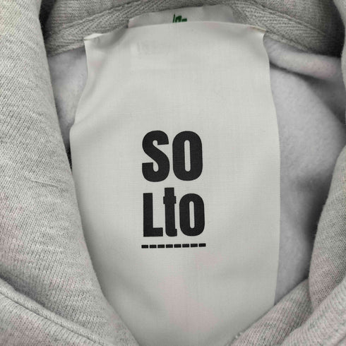 SOLto 25AW 別注スウェットパーカー レディース XS