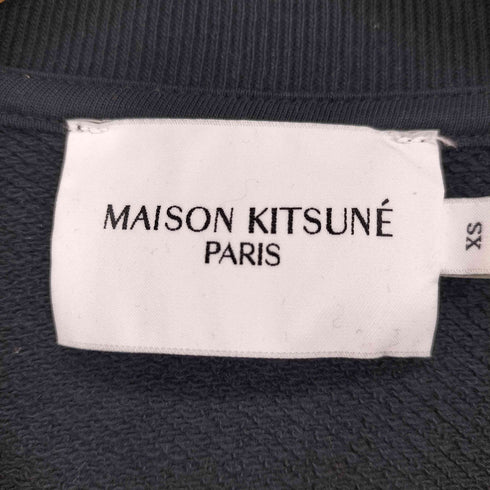メゾンキツネ MAISON KITSUNE Gray Fox Head Patch Classic Sweatshirt メンズ import:XS