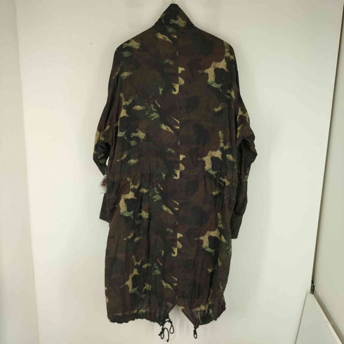 グラウンドワイ Ground Y Camouflage Pattern Viyella Puckering Mods Coat メンズ JPN:3