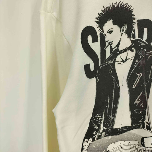 DONSMOKE アニメ キャラクター プリント クルーネックスウェット レディース JPN:S