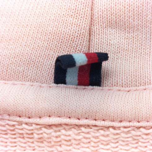 トミーヒルフィガー TOMMY HILFIGER ロゴプリント クロップド プルオーバー パーカー レディース