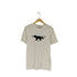 メゾンキツネ MAISON KITSUNE PROFILE FOX STAMP CLASSIC TEE-SHIRT メンズ import:S