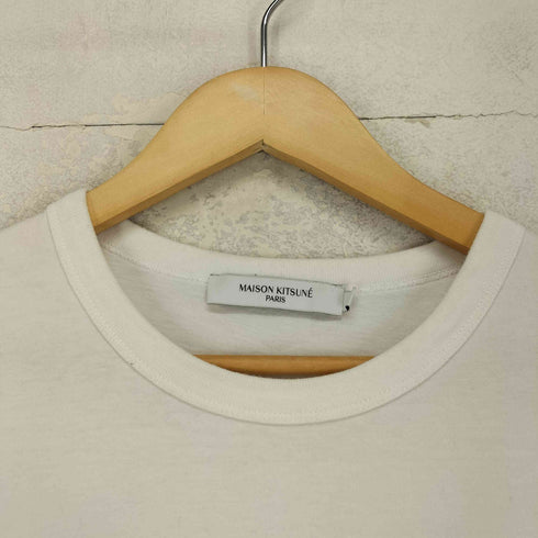 メゾンキツネ MAISON KITSUNE PROFILE FOX STAMP CLASSIC TEE-SHIRT メンズ import:S