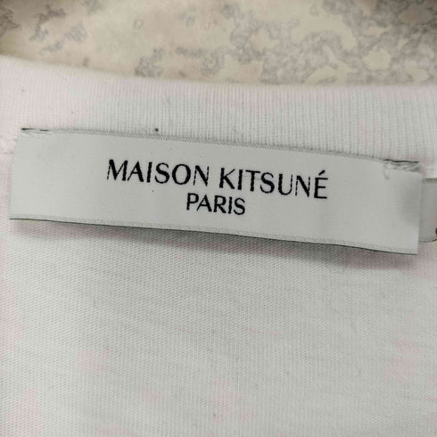 メゾンキツネ MAISON KITSUNE PROFILE FOX STAMP CLASSIC TEE-SHIRT メンズ import:S