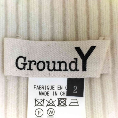グラウンドワイ Ground Y ファスナーネックウォーマー レディース JPN:2