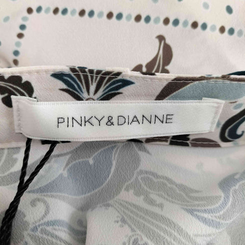 ピンキーアンドダイアン Pinky&Dianne 26SS フローラルスカーフプリントブラウス レディース 38