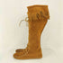 ミネトンカ Minnetonka Front Lace Hardsole Knee High Boot レディース US:7