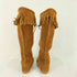 ミネトンカ Minnetonka Front Lace Hardsole Knee High Boot レディース US:7