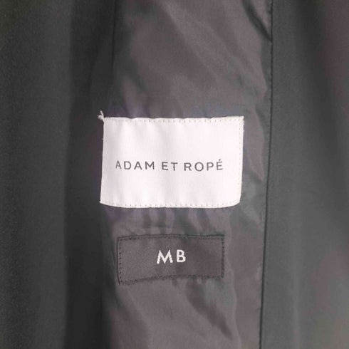 アダムエロペ Adam et Rope ボタンレスチェスターコート レディース JPN:M