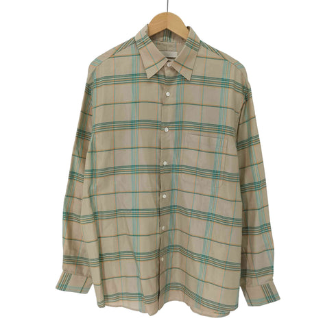 ヨーク YOKE 25SS PLAID REGULAR COLLAR SHIRT メンズ JPN:3