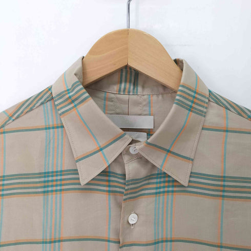 ヨーク YOKE 25SS PLAID REGULAR COLLAR SHIRT メンズ JPN:3