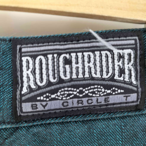 ROUGHRIDER 80-90S USA製 玉蟲 ウエスタン ジップフライ デニムパンツ メンズ 34