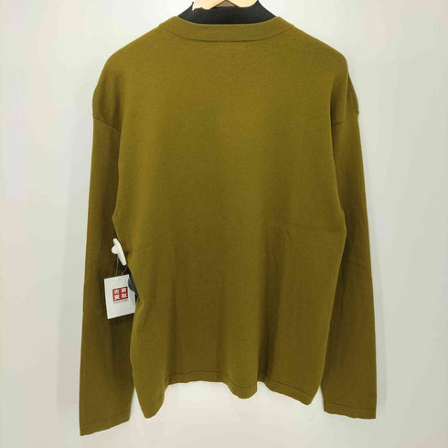 キャバン CABaN コットン カシミヤ クルーネック プルオーバー メンズ JPN:M
