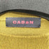 キャバン CABaN コットン カシミヤ クルーネック プルオーバー メンズ JPN:M