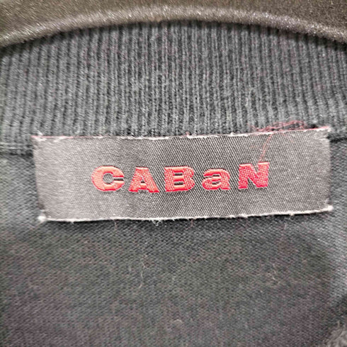 キャバン CABaN コットン カシミヤ クルーネック プルオーバー メンズ JPN:M