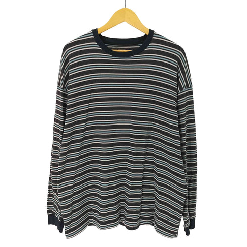 ロトル ROTOL 24SS WIDE TWIST LONG SLEEVE TEE BORDER ワイド ツイスト 長袖 Tシャツ ボーダー メンズ JPN:3