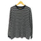 ロトル ROTOL 24SS WIDE TWIST LONG SLEEVE TEE BORDER ワイド ツイスト 長袖 Tシャツ ボーダー メンズ JPN:3