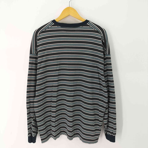 ロトル ROTOL 24SS WIDE TWIST LONG SLEEVE TEE BORDER ワイド ツイスト 長袖 Tシャツ ボーダー メンズ JPN:3