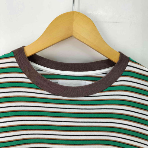 ロトル ROTOL 22SS TWIST L/S – BORDER – WHITE ボーダーロングスリーブ Tシャツ ロンT メンズ JPN:3