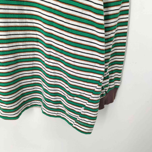 ロトル ROTOL 22SS TWIST L/S – BORDER – WHITE ボーダーロングスリーブ Tシャツ ロンT メンズ JPN:3