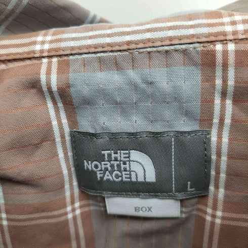 ザノースフェイス THE NORTH FACE Bshop別注 BOX 開襟 チェックシャツ メンズ import:L