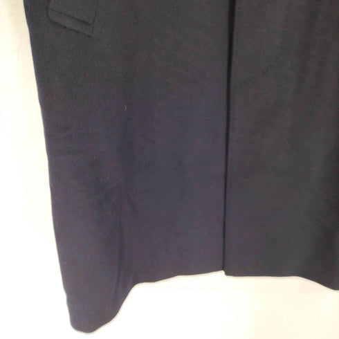 FIELD HOUSA cashmere カシミヤ100 比翼 ステンカラーコート メンズ import:S