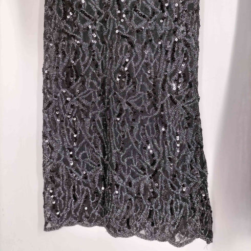 ザラ ZARA FLARED SEMI SHEER SEQUIN LEGGINGS フレアシルエット セミシアー スパンコール レギンス レディース JPN:M