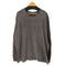 アンセルム ANCELLM EMBROIDERY DYED LS T-SHIRT ロンT メンズ