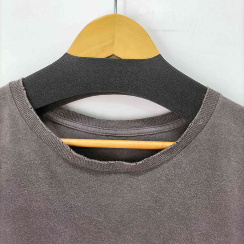 アンセルム ANCELLM EMBROIDERY DYED LS T-SHIRT ロンT メンズ