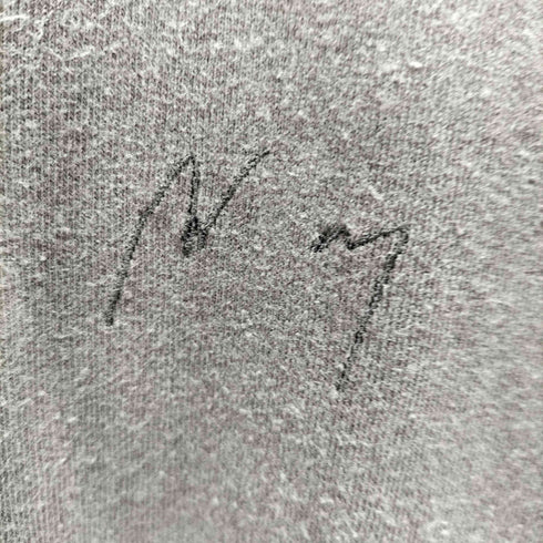 アンセルム ANCELLM EMBROIDERY DYED LS T-SHIRT ロンT メンズ