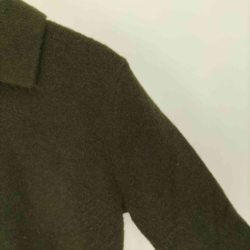 ザラ ZARA ナイロン混 ウール プルオーバー ニットポロ セーター レディース import:L