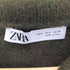 ザラ ZARA ナイロン混 ウール プルオーバー ニットポロ セーター レディース import:L