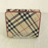 バーバリーブルーレーベル BURBERRY BLUE LABEL ノバチェック三つ折り財布 レディース