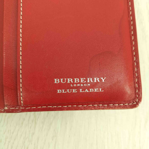 バーバリーブルーレーベル BURBERRY BLUE LABEL ノバチェック三つ折り財布 レディース